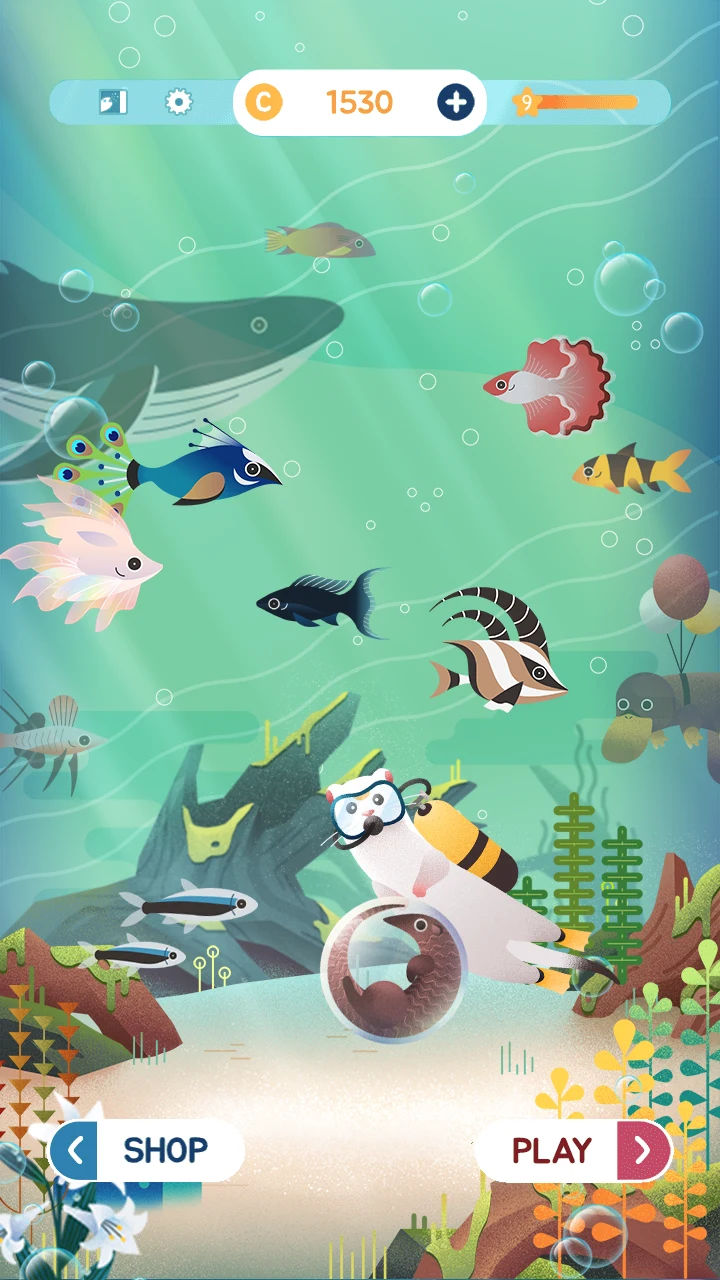 My Little Aquarium - Free Puzz screenshot
