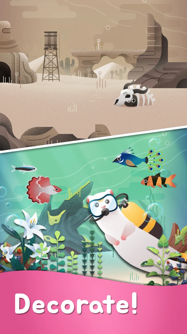 My Little Aquarium - Free Puzz screenshot