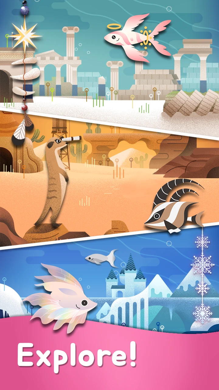 My Little Aquarium - Free Puzz screenshot